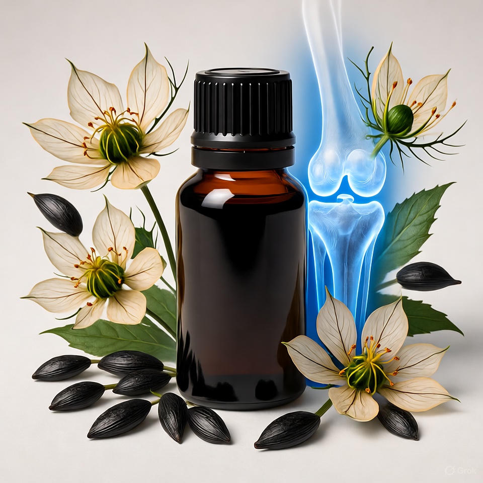 روغن سیاهدانه برای زانو